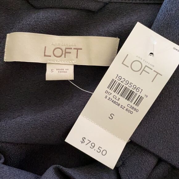 NWT Ann Taylor Loft Shirt Dress - S - Picture 3 of 4